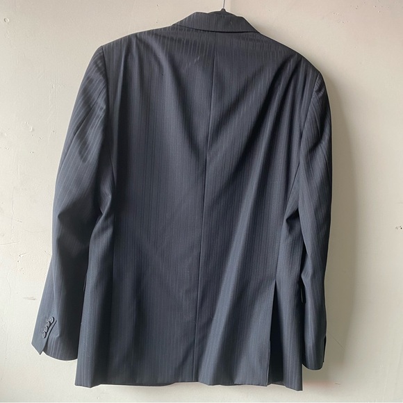 VERSACE Collection 38R Wool Blend Button Classic Blazer - Picture 2 of 8